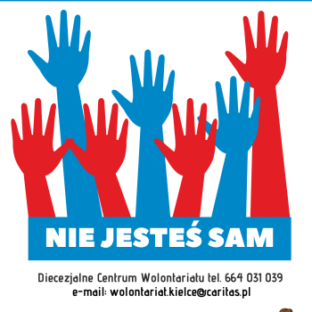 Akcja „Nie jesteś sam” trwa! Potrzebni nowi wolontariusze