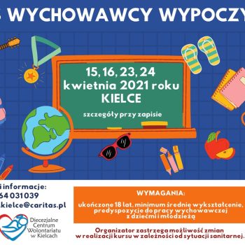 Zachęcamy do udziału w Kursie Wychowawcy Wypoczynku