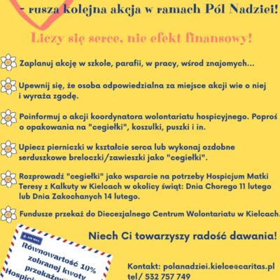 Akcja dobrych serc, a wszystkie… dla Hospicjum!