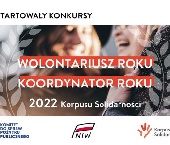 Wolontariusz Roku, Koordynator Roku Korpusu Solidarności- zgłoś kandydata!