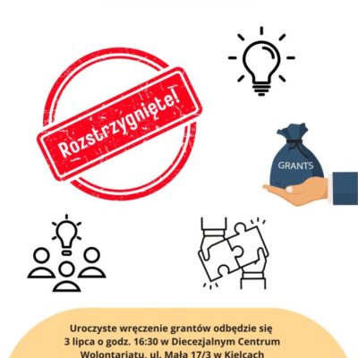 Przyznane zostały Mini Granty 2025