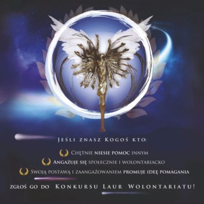 Rusza XX Edycja konkursu Laur Wolontariatu
