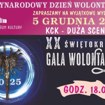 Zapraszamy na XX Świętokrzyską Galę Wolontariatu