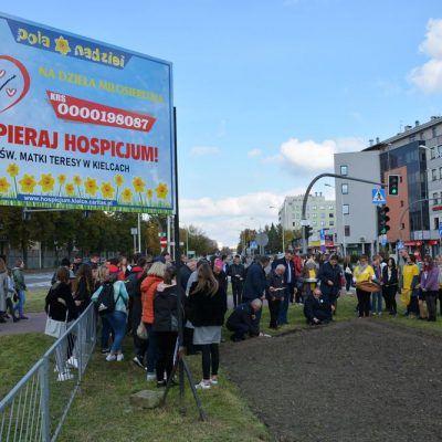 Rozpoczęliśmy kampanię „Pola Nadziei 2021/22” w Kielcach