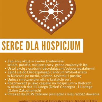 Serce dla Hospicjum – akcja pomocy chorym